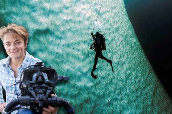 Nathalie Lasselin plongée exploration