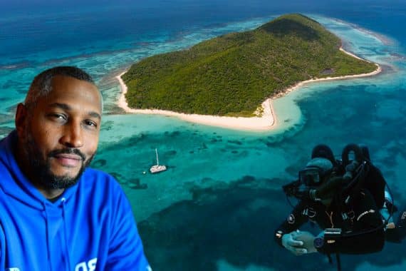 Boris Diaw, basket et plongée sous-marine