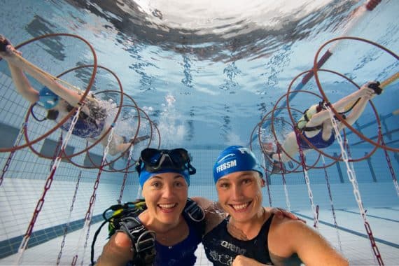 PSP plongée sportive en piscine